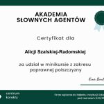 Alicja-Szalska-Radomska-Certyfikat-uczestnictwa-w-minikursie-poprawnej-polszczyzny