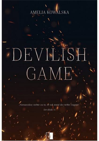 Okładka książki "Devilish Game" Amelii Kowalskiej