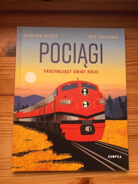 Okładka książki „Pociągi” – Alastair Steele, Ryo Takemasa