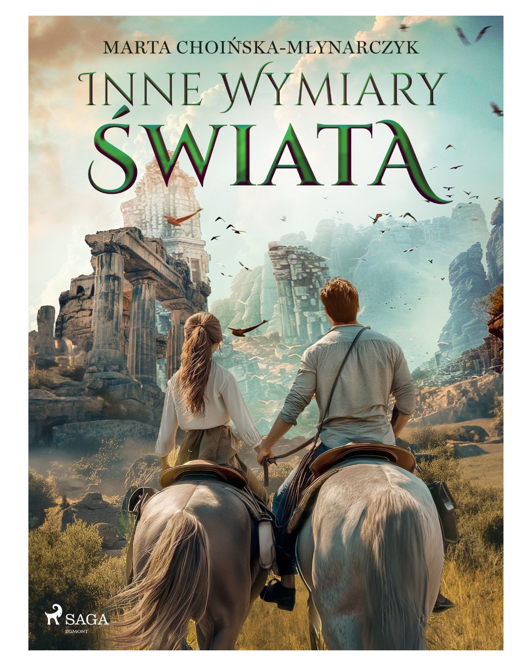 Okładka książki „Inne wymiary świata” Marty Choińskiej-Młynarczyk